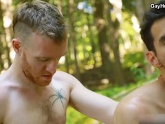 Mitch Matthews and Ronny Mac share some steamy homo fun