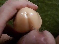 me & rubberfriend precum