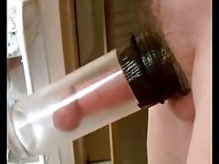 Pumping my cock