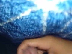 Yummy internal cumshot under the sheets while my step nephew rest