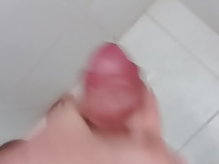Masturbando no banho, punheta gostada