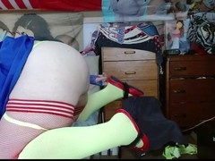 Inexperienced, old man gay, japanese crossdresser
