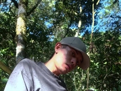 Milking off in the park