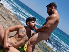 cruising on the beach