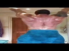 bodybuilder posing