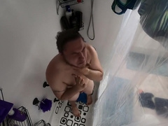 Housewife Becki He Takes A Shower