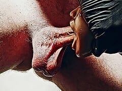 Daddy Rough Fucks His Fleshlight To A Big Cum Load