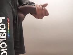 expressing warm milk in a public bathroom with the door open