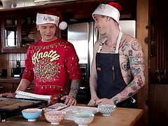 NextDoorBuddies Holiday Spirit Got Us In Bareback Raw Mood