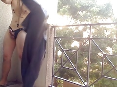 hot asian stud needs blonde girl pussy
