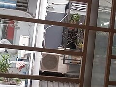 Dangerous! Neighbors can see me