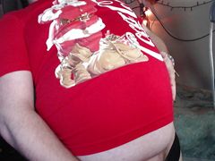 Christmas Themed Belly Inflation
