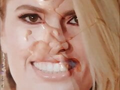 Cumtribute cute smiling blonde