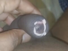 Indian Desi big bareback anal gay penis hardcore hand pratice  in mid day in home alone