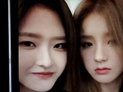 Loona Olivia Hye y Heejin cum tribute