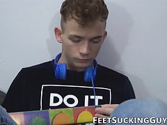 Cute dudes ass gets pounded hard by Santas hung helper