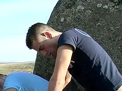 Horny guys enjoy solo masturbation and hardcore anal play