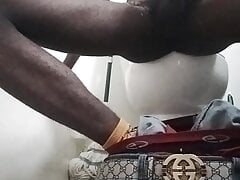 Muscle black meat huge cumshots