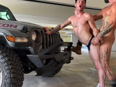 Fucking Hungry Slut in Parking Lot