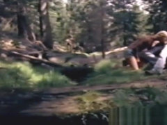 Retro cock sucker blows his friends and takes it in the ass