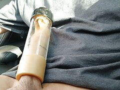 Edging In The Car Part 2 DMVToyLover