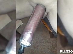 Pumping my horny uncut cock #2