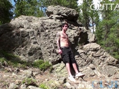 CumClub: OUTTAKES/BTS - Mountain Guy Jizm Guzzling