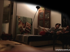 My granddad caught us masturbating! (bummer duo hand-job)