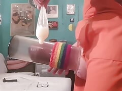 Playing Pumping Foreplay Cumload