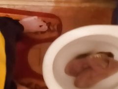 Piss on finded suede high heels boots Part 2