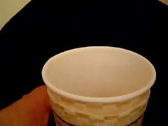 cum in coffee from bottom