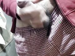 Abhi flashing his Dick in bathroom