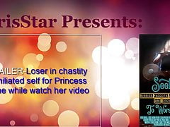 TRAILER-Loser cum in chastity during humilition