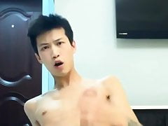 cute Thai twink with nice ass hole JO for cam (1'25'')