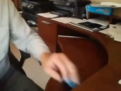 Grandpa in Suit Masturbating