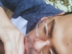 NEXT DOOR ANONYMOUS SCHOOL CAR GIVES ME HEAD OUTSIDE OUR CAMPSITE