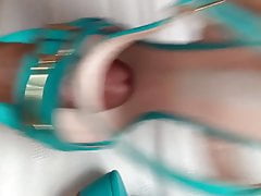 Fucking beautiful  high heels shoejob