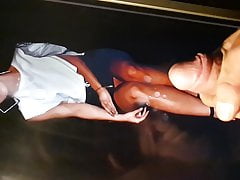 lena up skirt slow mo