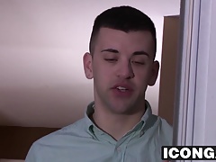 Stiff cock Myles Landon railing Josh Stone deep in the ass