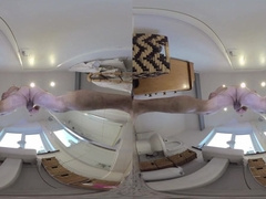 Slurp and rim my booty in VR, homosexual face sit