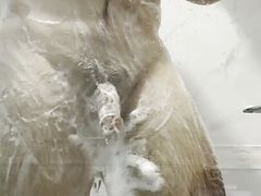 Quick Taking Shower Masturbat and Cumshot