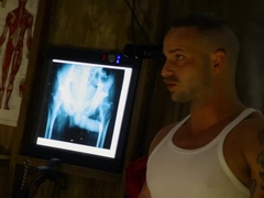 FistingInferno - Doc Slams Good-sized Faux-cock In Patients Rump