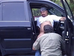 Bear Sucks Cock Outdoors9999