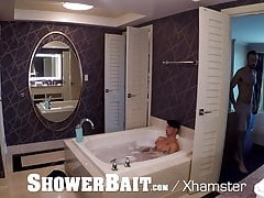 ShowerBait Dripping wet shower POUNDING