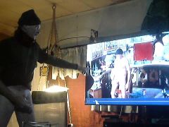 john nobles big screen tv