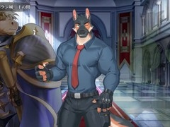Gay furry, gay blowjob, jizz