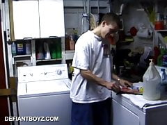 Shane Strokes His Stiff Dick