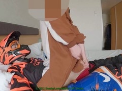 Banging, gay mx boy, gloves wank