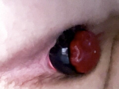 Teen boy extreme deep anal Insertion, rough bate, anal gape
