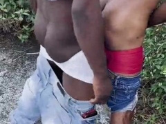 A hetero fellow receiving 15inches spunk-pump in a doggystyle.